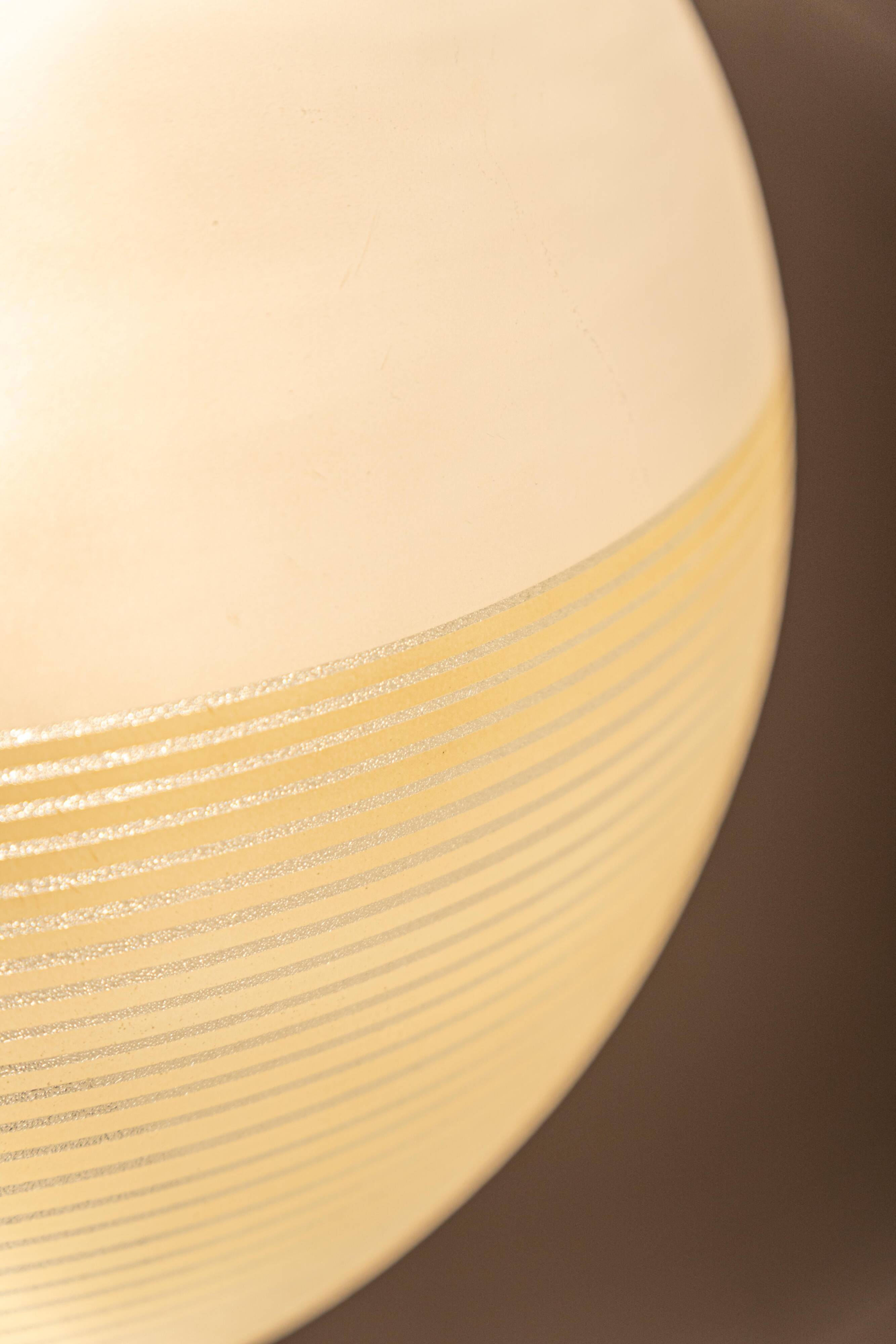 Suspended glass ball lantern by Doria, Germany, 1960s.