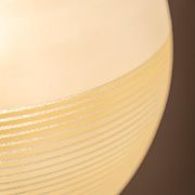 Suspended glass ball lantern by Doria, Germany, 1960s.