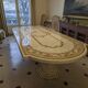 Grande table en marbre