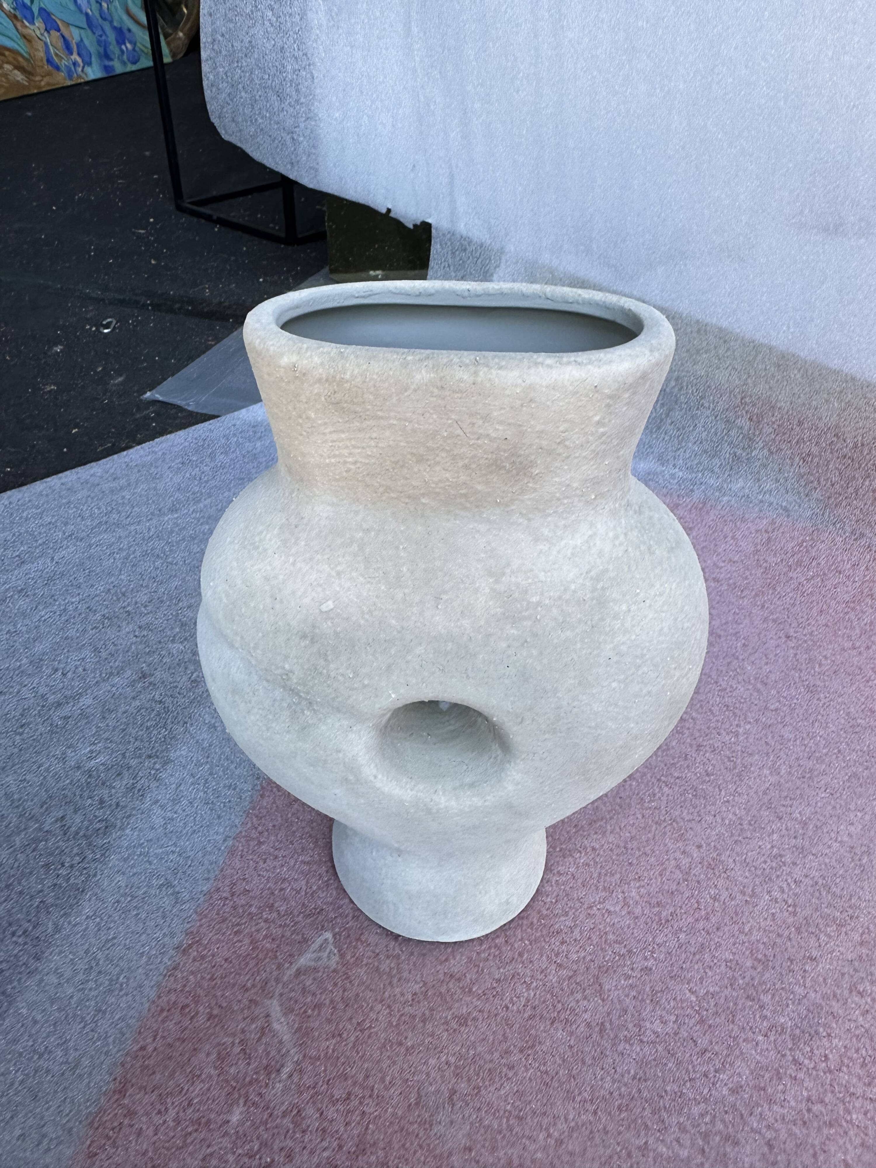 Chania terracotta vase