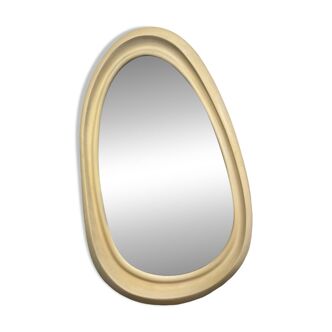 Grand miroir haricot de forme libre