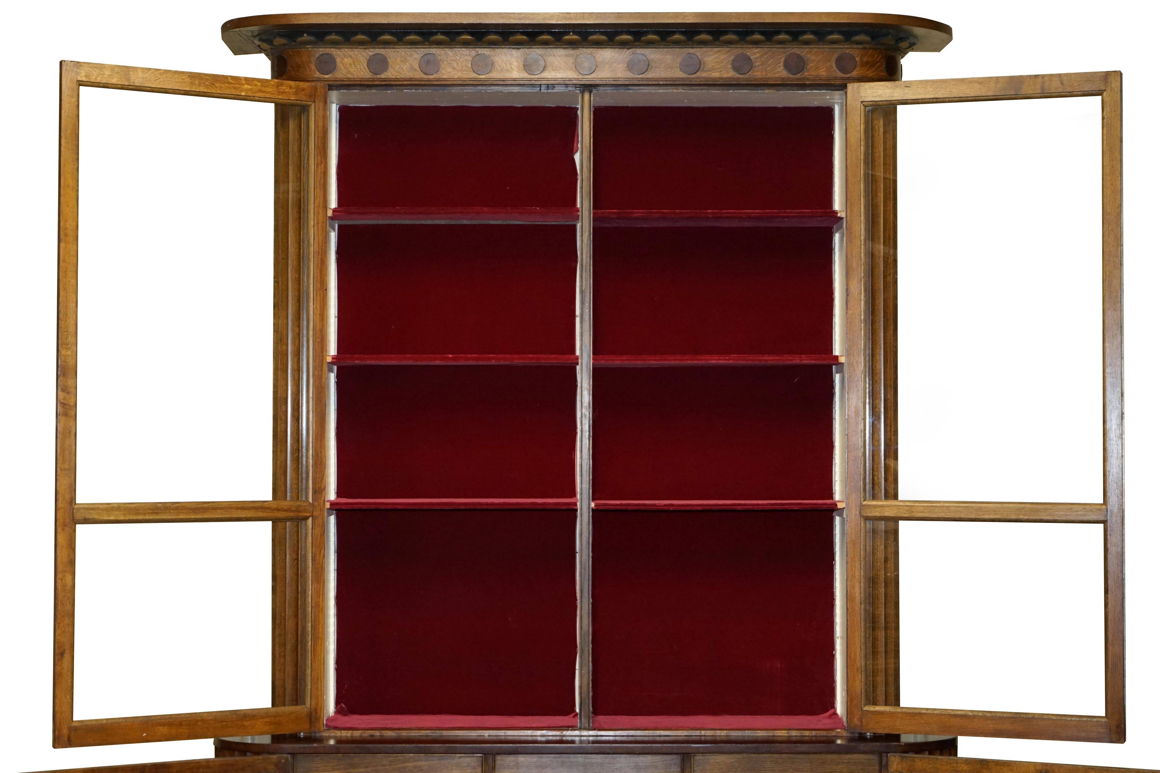Library with drawers in the style of Samuel Pepys 1666