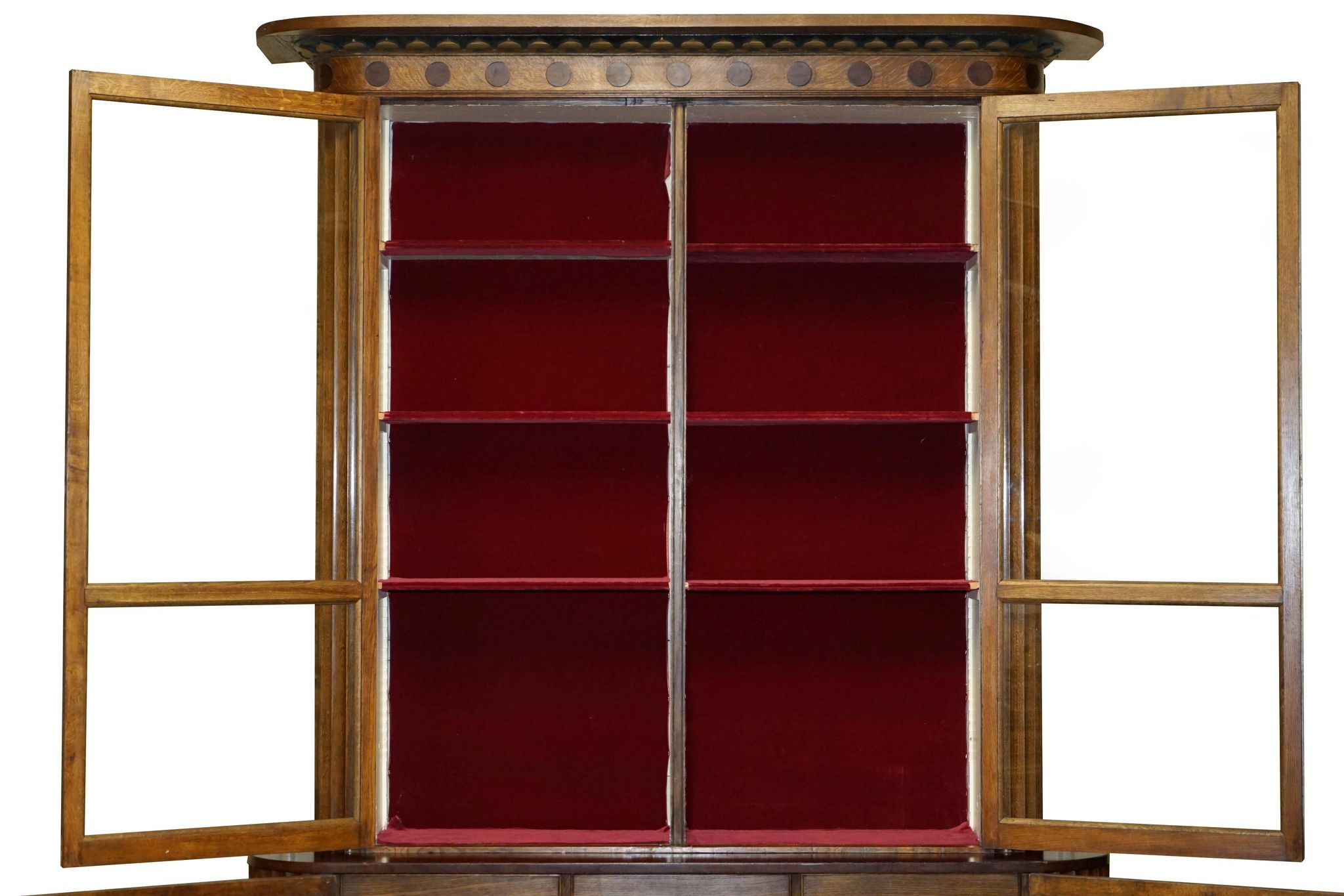 Library with drawers in the style of Samuel Pepys 1666