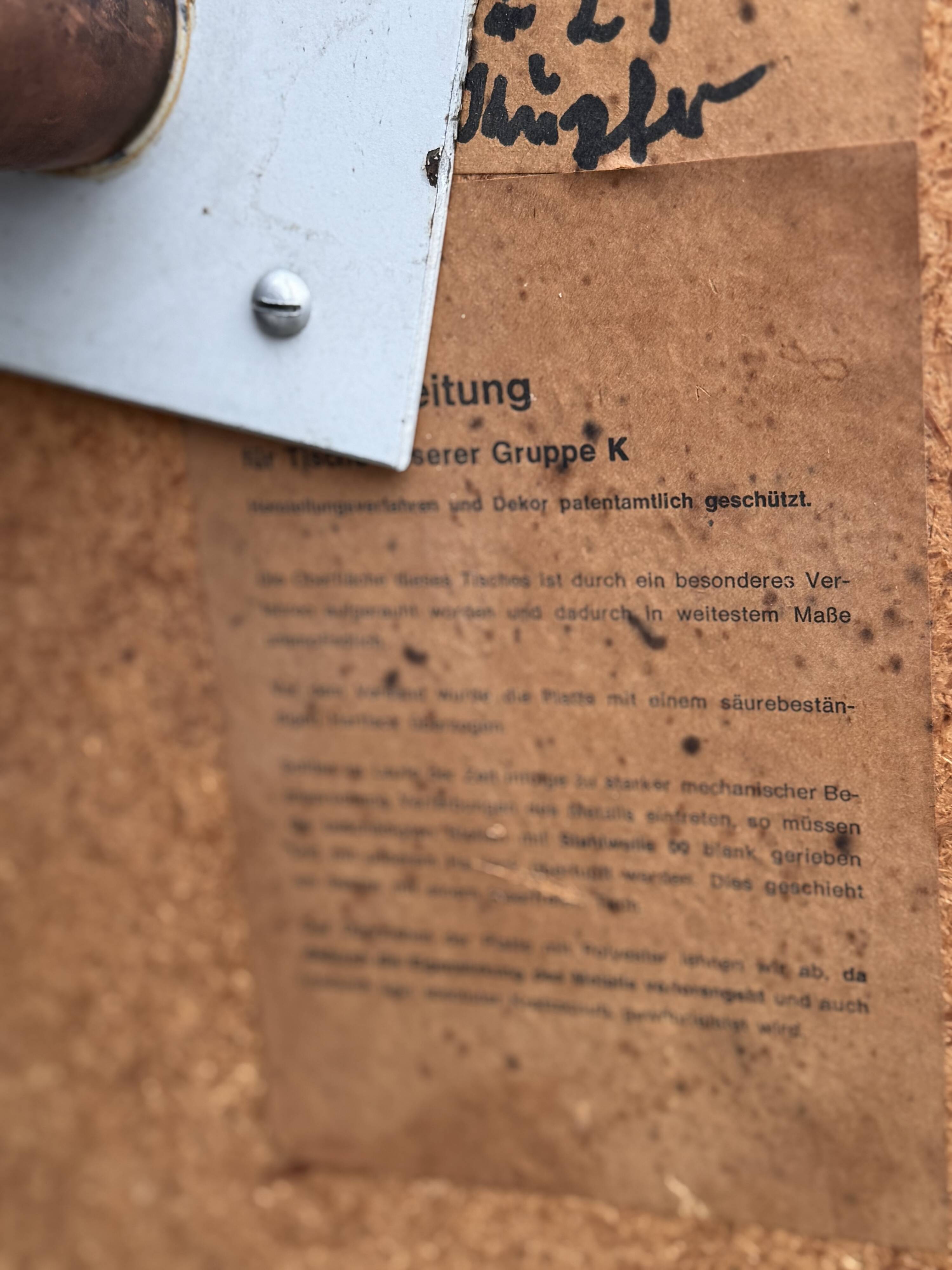 Mid Century Modern Copper Side Table