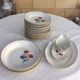Table service 29 pieces Orchies Moulin des Loups - vintage