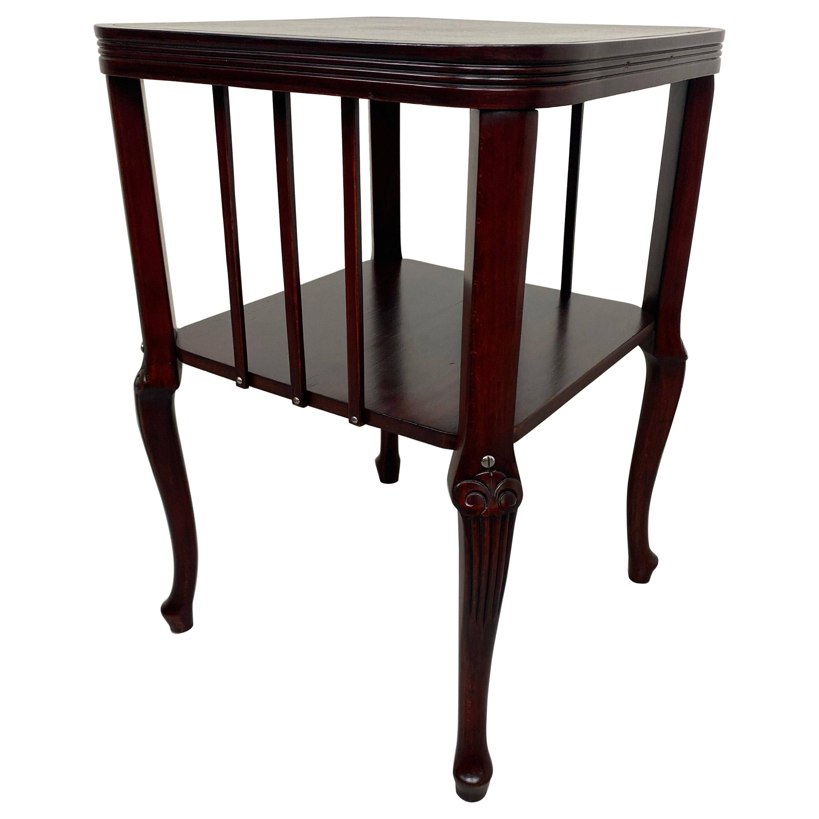 Table basse Sécession n°412 par Otto Wagner pour Thonet
