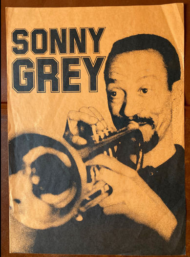 Affiche bluesman trompettiste Sonny Grey