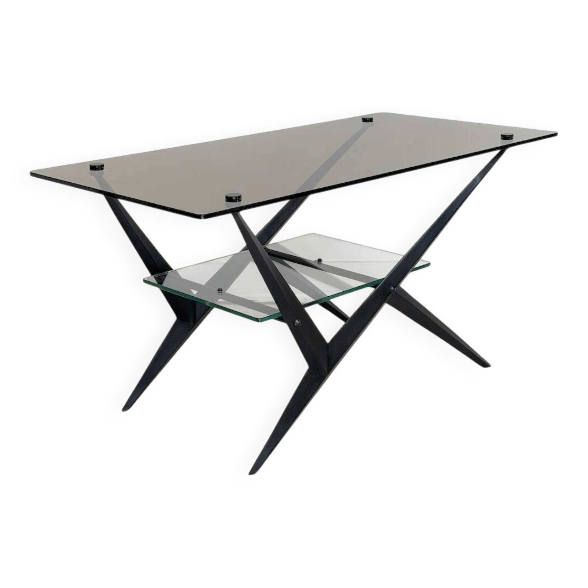 Design coffee table Angelo Ostuni vintage 1950s