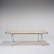 Marble and Tubular Metal Coffee Table, 1970s