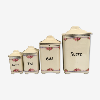 Set de 4 pots de cuisine