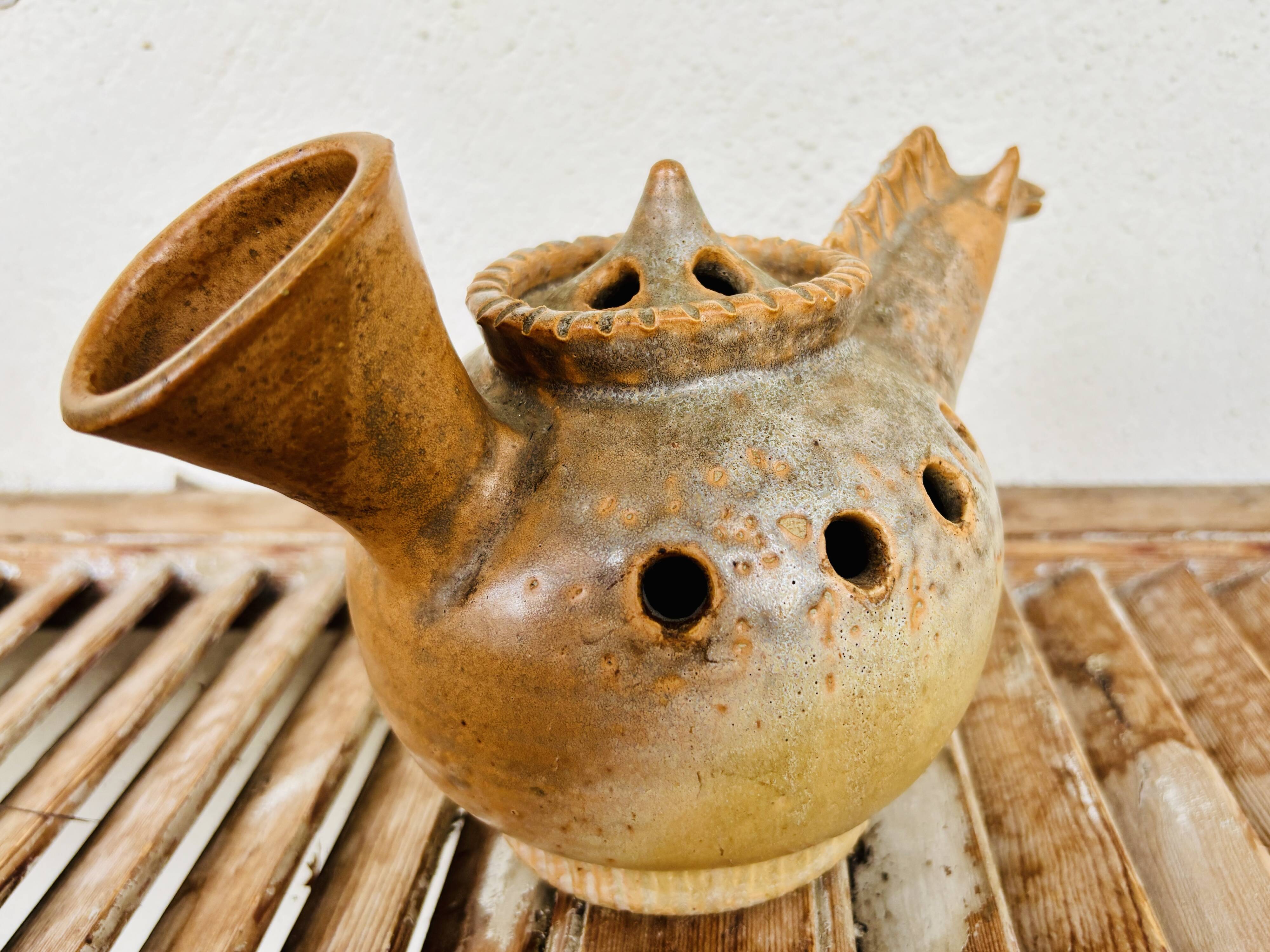 Vase / flower frog / The Argonauts