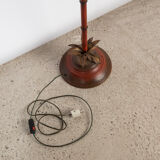Vintage palm tree floor lamp