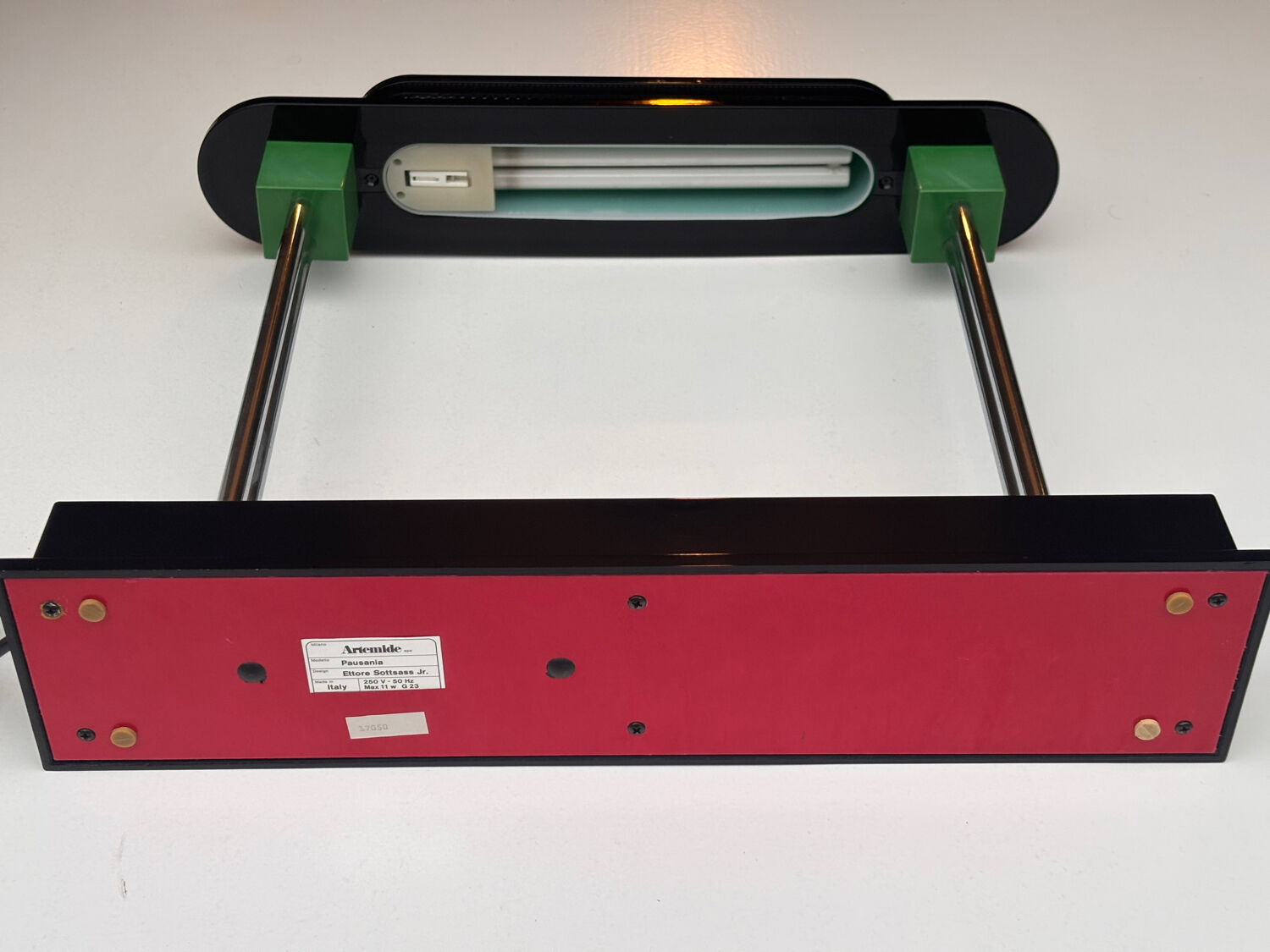 Lampe Pausania par Ettore Sottsass pour Artemide vintage design 70