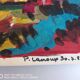 Pierre Lacroux (1909-1993) Gouache on paper, 1989