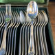 Christofle cutlery set model Boréal 24 pieces Silver-plated Metal Art D box