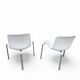 Set / Poul Kjaerholm for Fritz Hansen / PK8 / Chairs 2012
