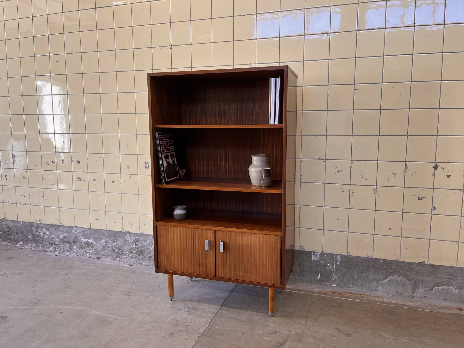 Vintage Belgian bookcase
