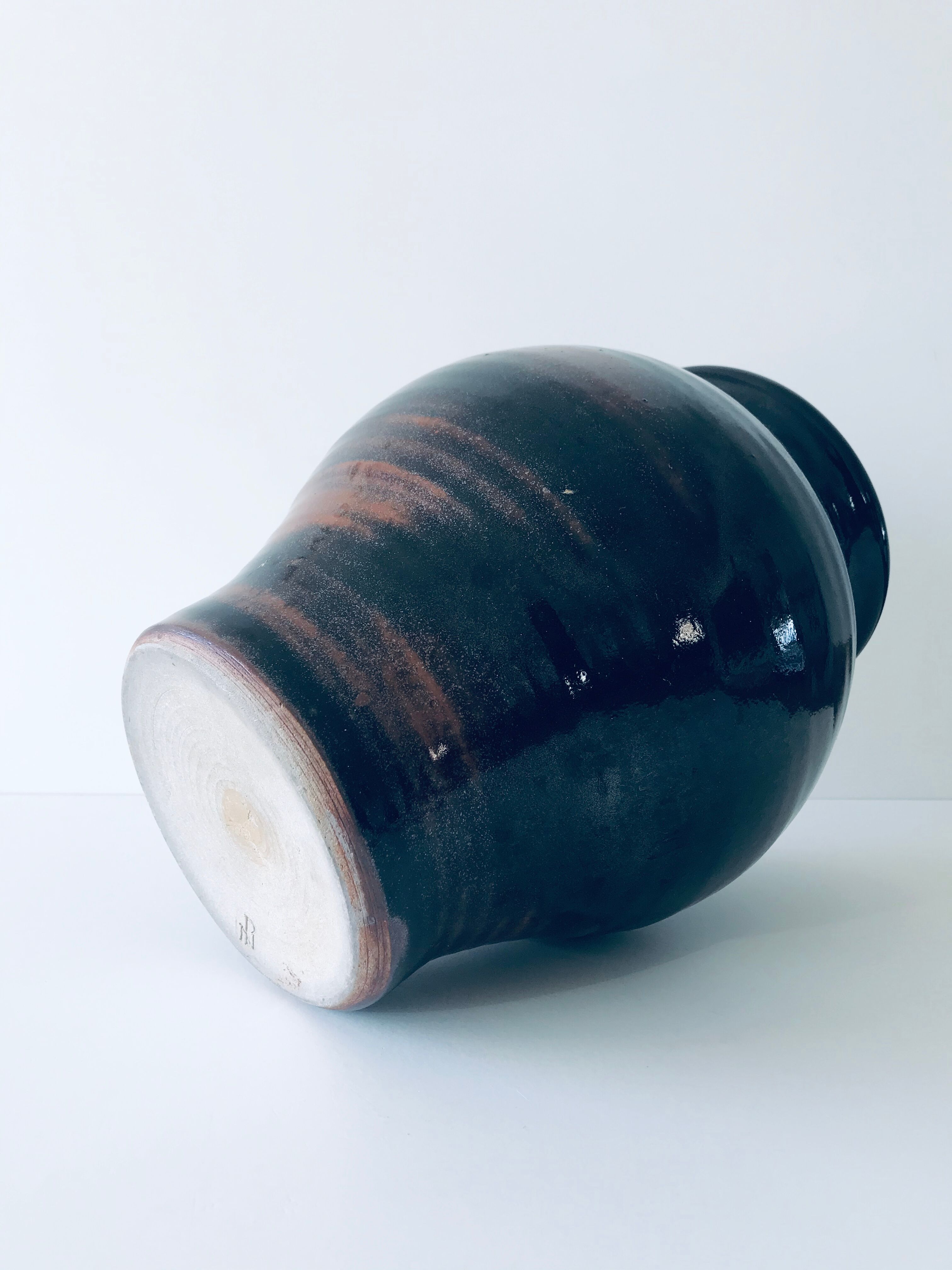 André Nault sandstone vase