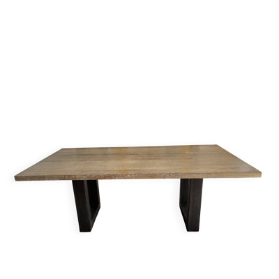 Table à manger en chêne Newton Riva 1920