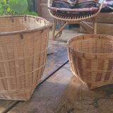 Set of 2 70s planters