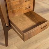 Mid-Century Walnut Desk by Svend Åge Madsen for H.P. Hansen, Denmark, 1960s