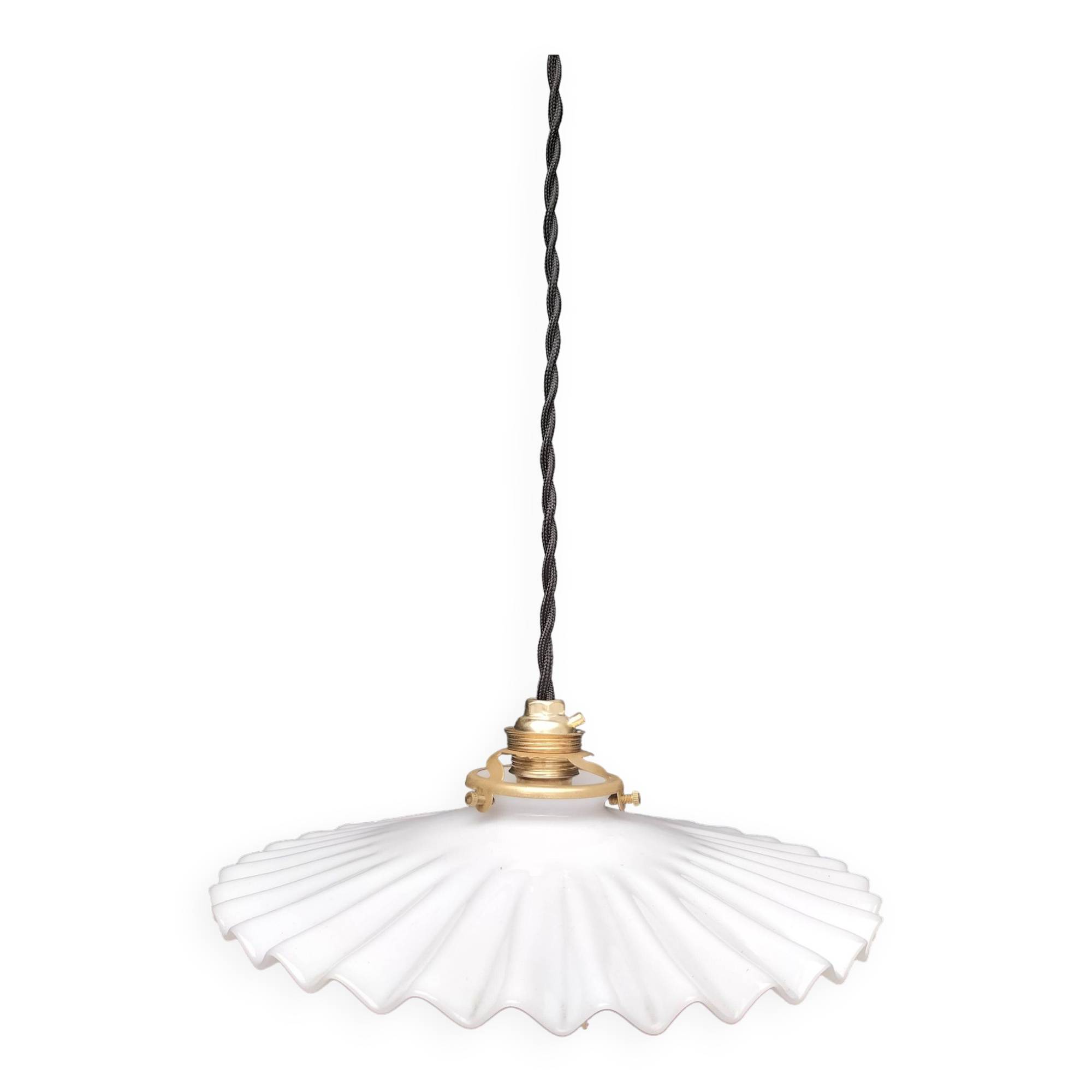 Opaline pendant light