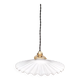 Opaline pendant light