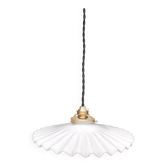 Opaline pendant light