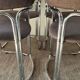 Series of 4 Italian armchairs by Otto Gerdau 1970s