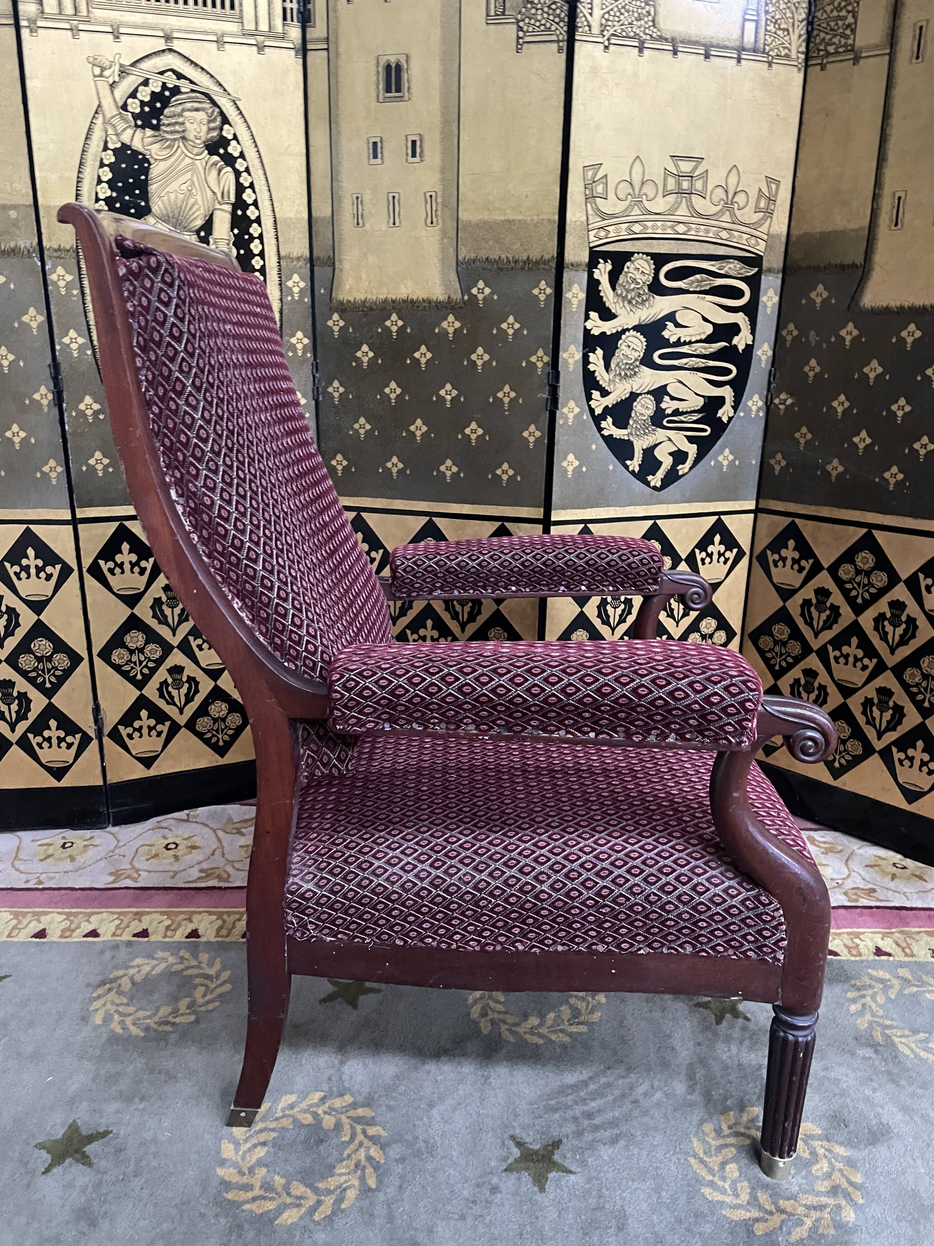 Fauteuil voltaire estampillé J. Ranselme