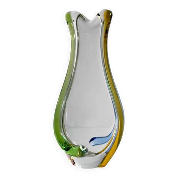 František Zemek Vase Rhapsody - Sklo Union 1950s