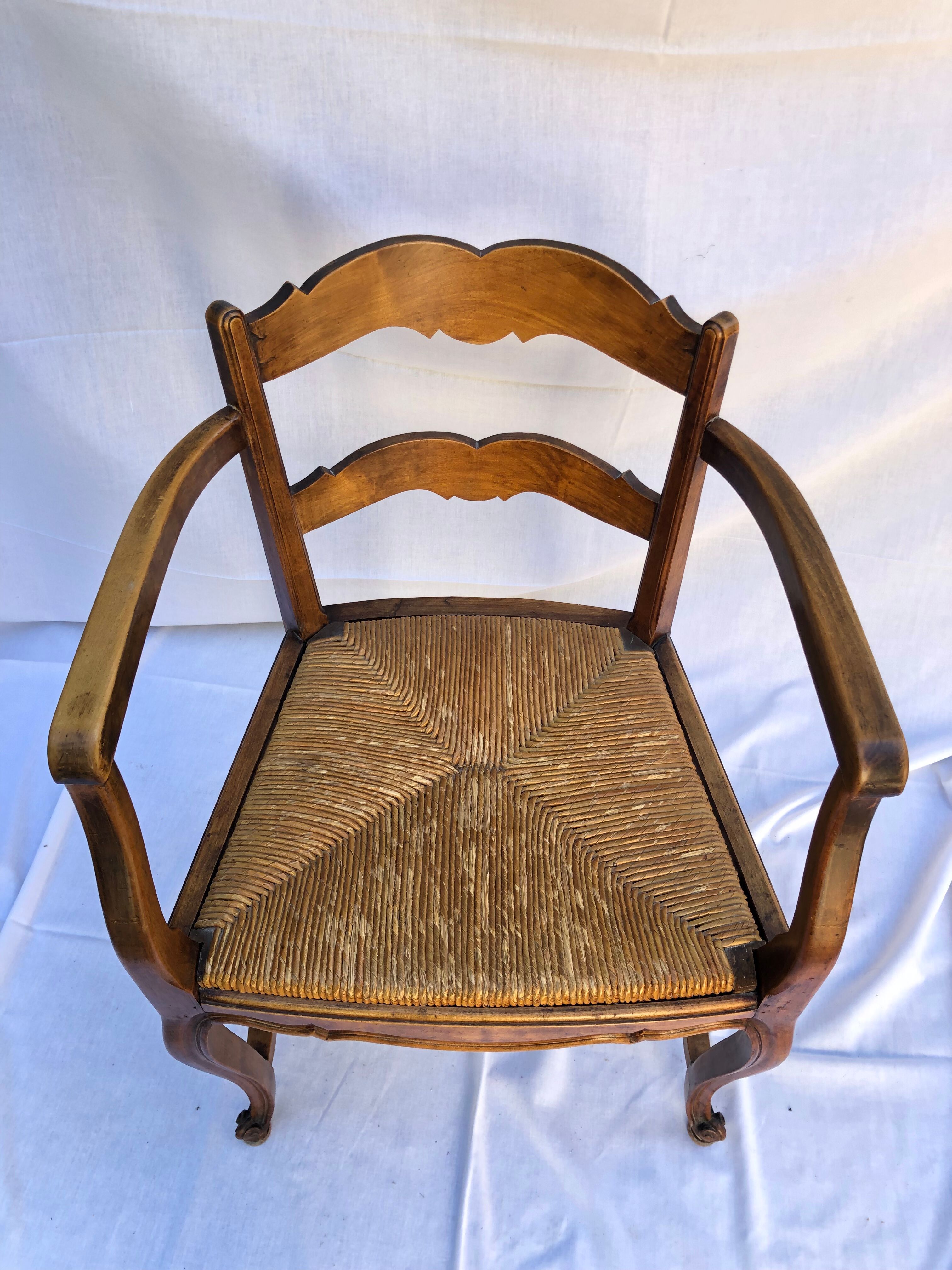 Rustic armchair