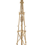 Lampadaire fer forgé, Merceris, 1950