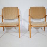 1970s Lounge Chair Set Scandinavian Design