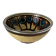Bowl by René Nicole (1885-1960) in glazed terracotta and silver frame Art Deco period