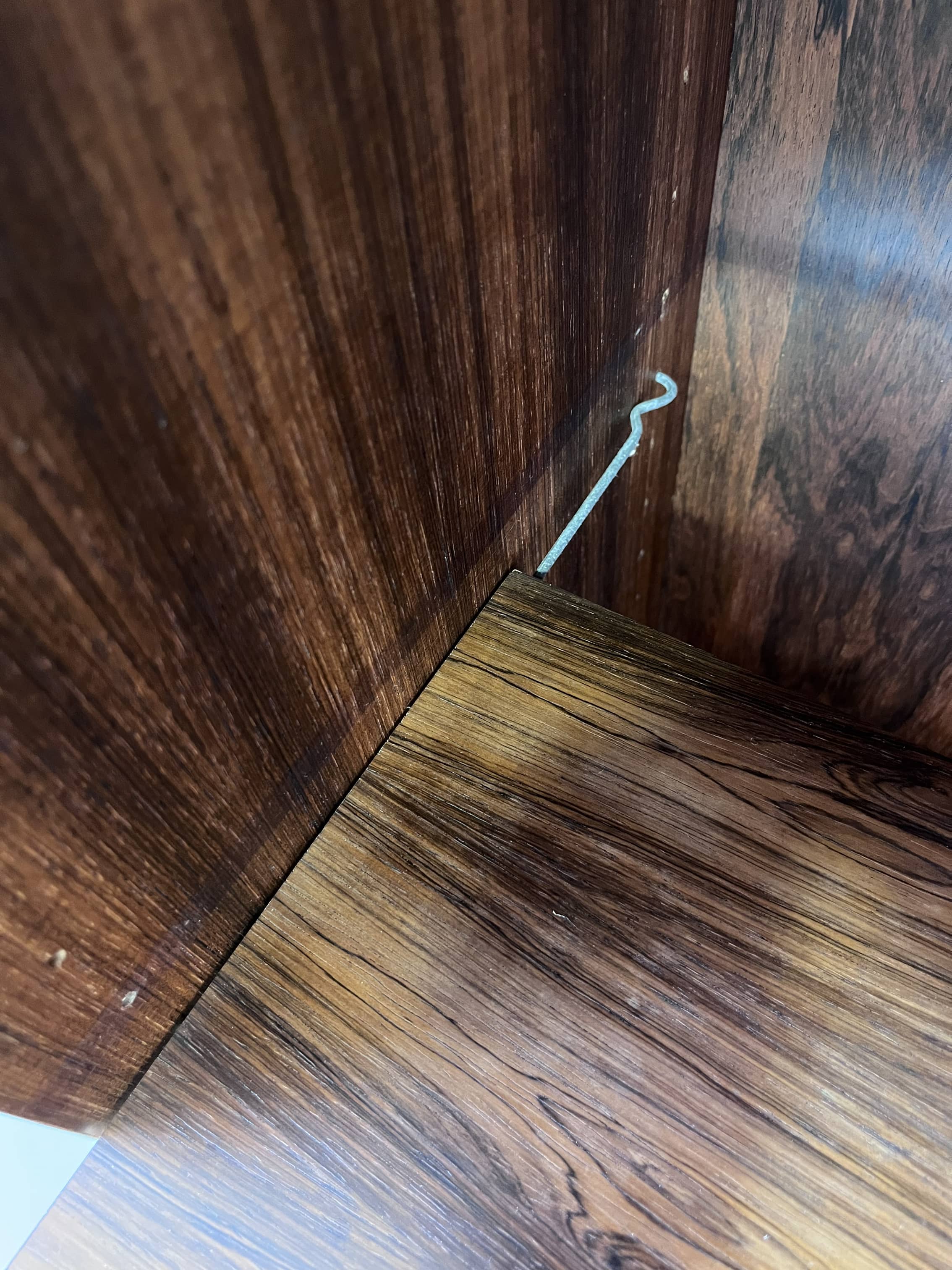 Vintage palissander bookcase