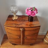 Pair of art deco bedside tables