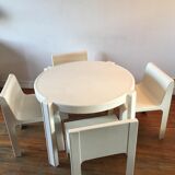 Table and chairs Ozoo Marc Berthier