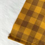 Bistro tablecloth, ocher tiles