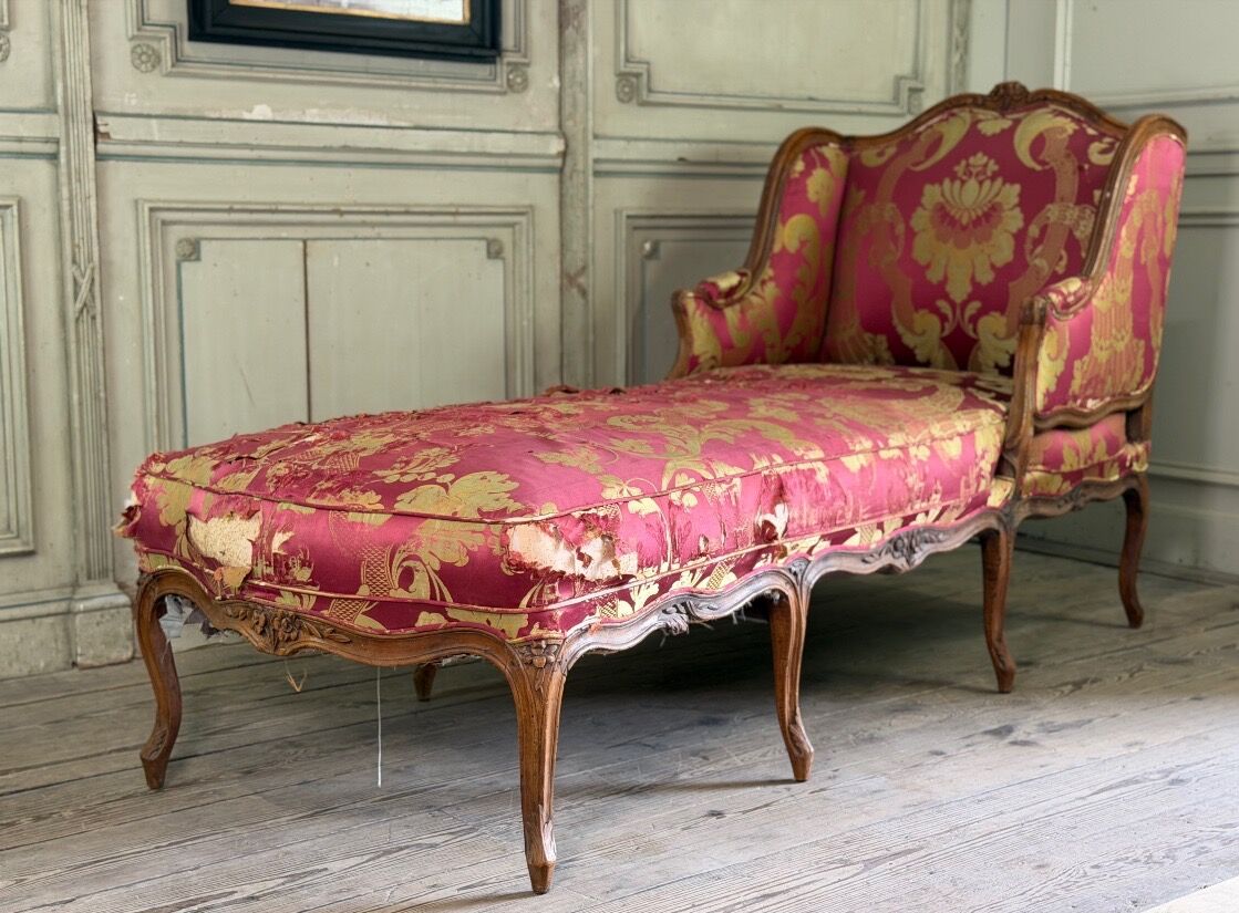 Louis XV meridian in carved wood, 18th century