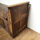 Banc d'église coffre en bois XVIIIème