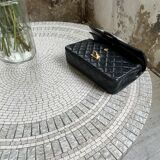 Table basse Heinz Lilienthal mosaïque marbre