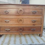 Commode XVIII façade half-moon