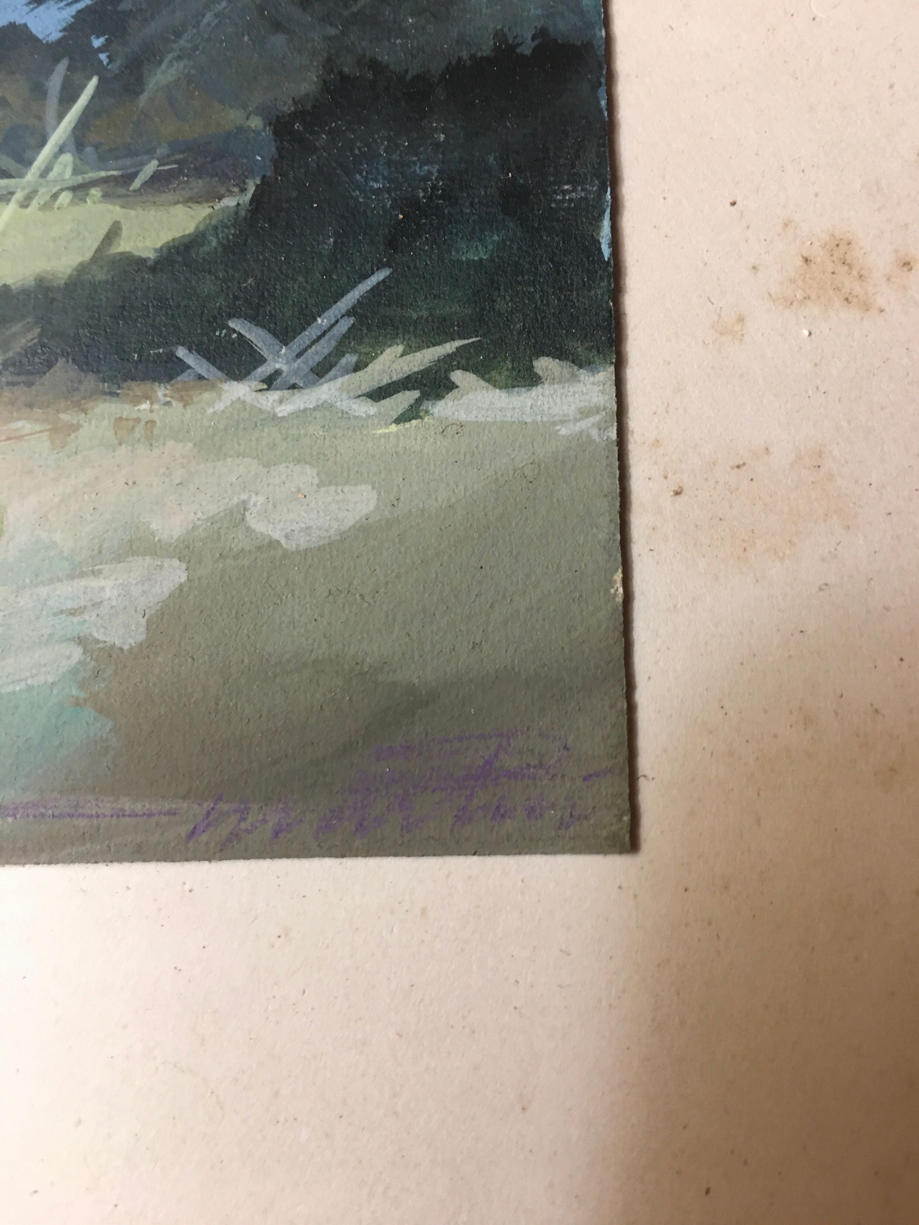 Watercolor landscapes of brazil (20s)