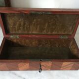 19th century marked wooden box