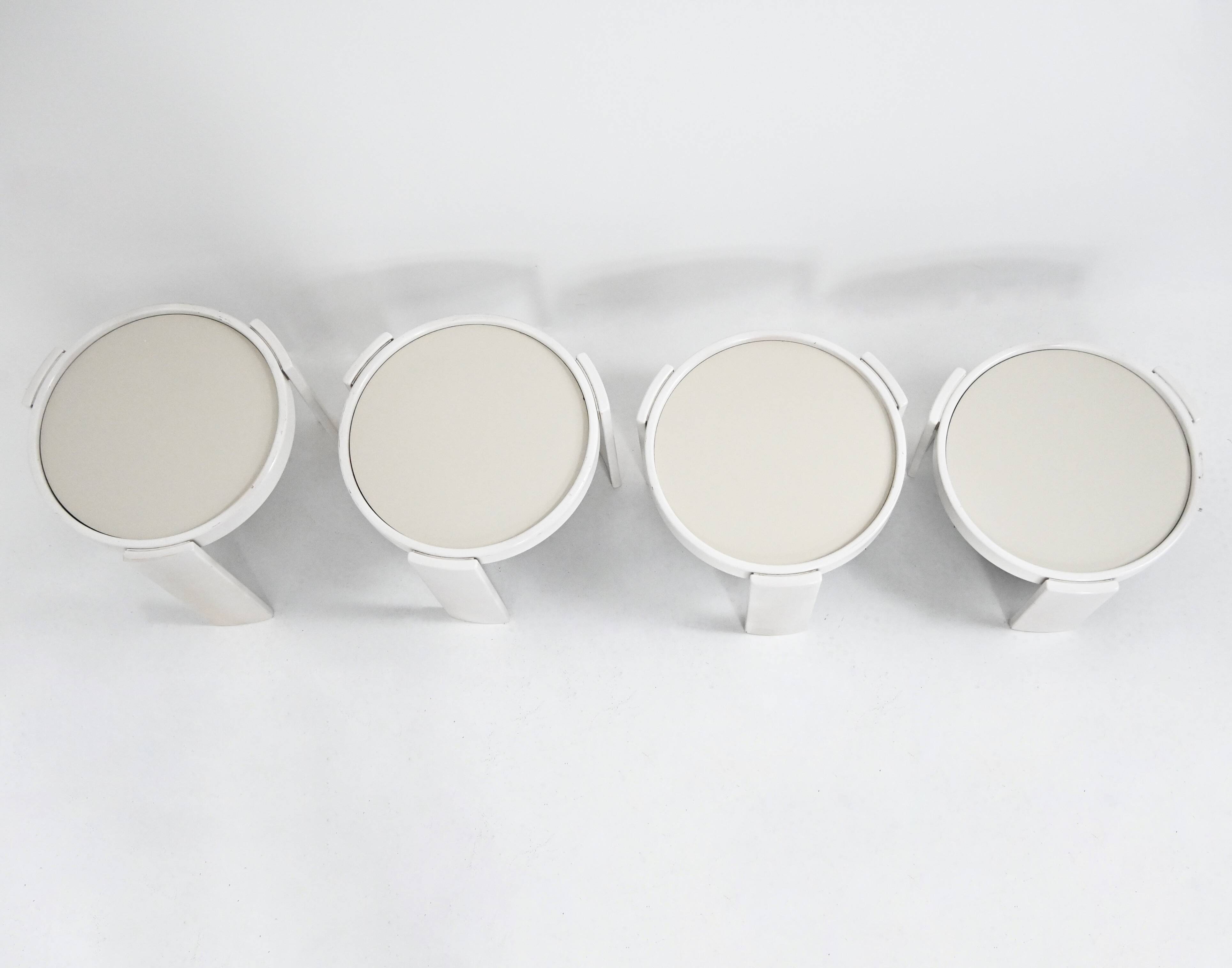 Nest tables model 780, created by Gianfranco Frattini for Cassina, year