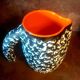 Vintage ceramic pitcher decanter from the 50s 60s