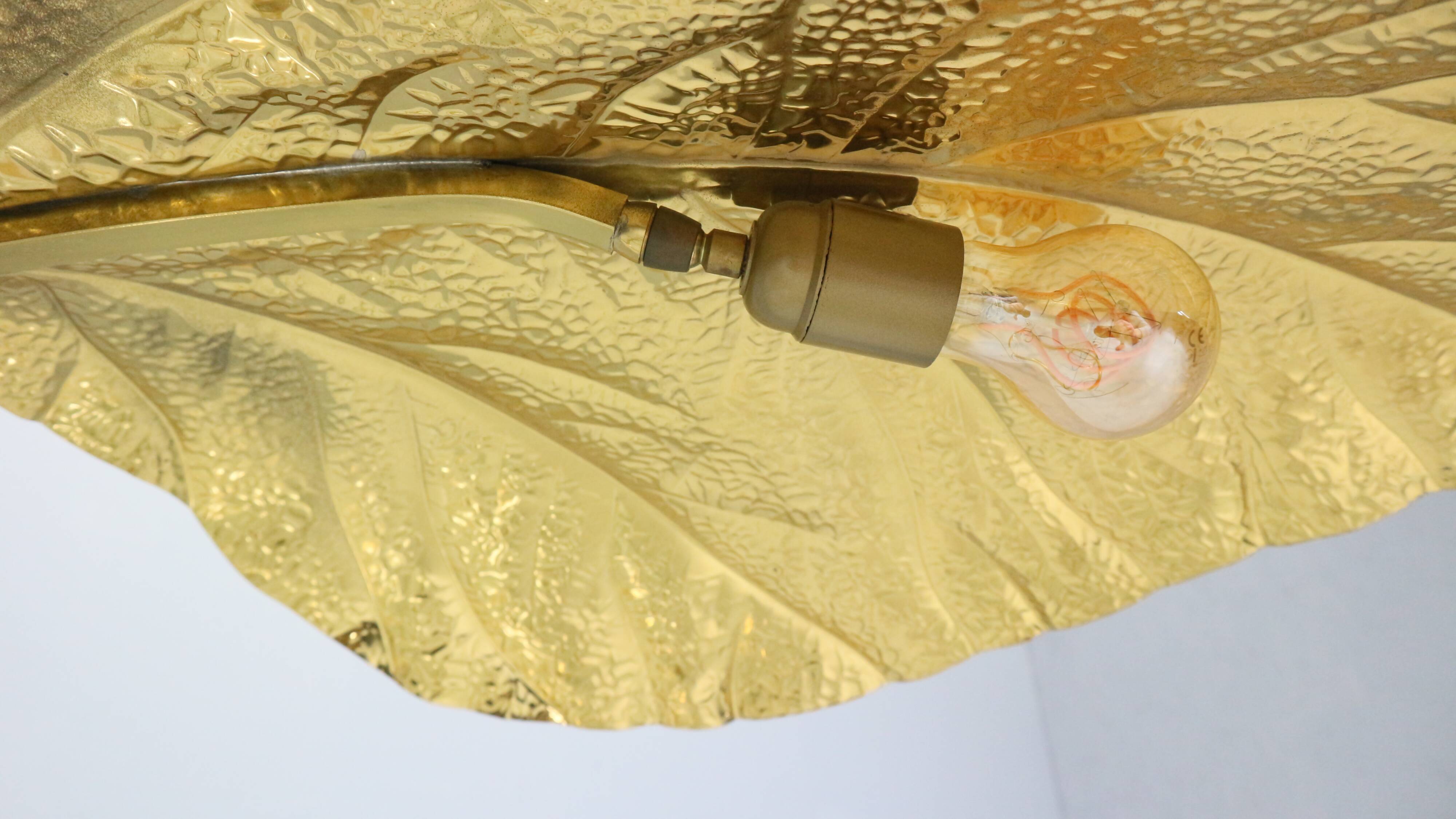 Tommaso Barbi "Rhubarb" floor and table lamp by Bottega Gadda Italy, 1970