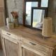 Antique buffet in solid pitch pine