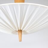 J.T. Kalmar Vienna „Dorn“ Midcentury Ceiling Lamp Flush Mount Uplight, 1950